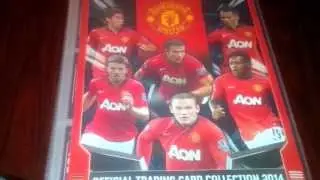 Panini Manchester United 2014 Official Trading Card Collection | All FIVE Limited Editions |