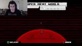 THE RAGE BEGINS - Super Meat Boy FACECAM! (Funny Rage Moments)
