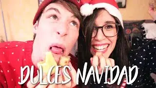 PROBANDO DULCES RAROS NAVIDAD| Cosas de Hermanos