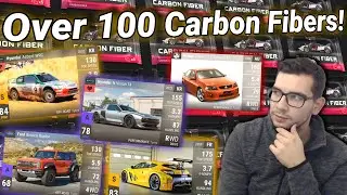 I Opened 100 Carbon Fibers In Top Drives! Here's What I Got!