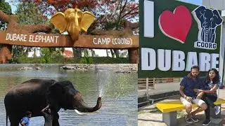 Dubare Elephant Camp / Crossing Kaveri River by Walk - Dubare Camp / Coorg/ Kodagu