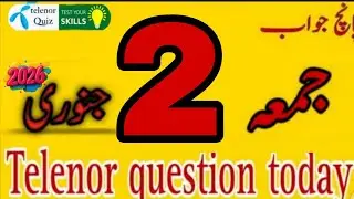 2 January 2026 questions and answers | My Telenor TODAY Answers
