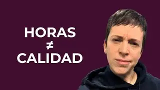 Más tiempo no significa mejor escritura