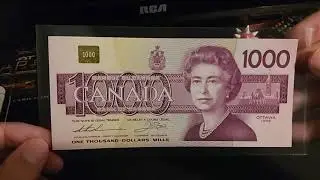 Canadian paper money collection September 28 2020