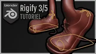 Rigify 3/5, associer vêtements et cheveux (en particules) à votre rig – TUTORIEL BLENDER