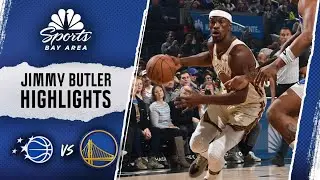 Jimmy Butler highlights: Watch Warriors forward score 21 points in win vs. Magic | NBC Sports BA