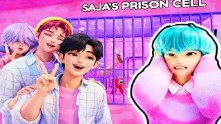 FOUR-WAY CHAOS! MYSTERY vs ABBY SAJA vs JINU vs BABY SAJA IN BARRY&rsquo;S PRISON RUN! #roblox #obby