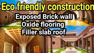 Low budget eco friendly construction | eco friendly house #greenhouse #veedu #ecofriendlyhouse