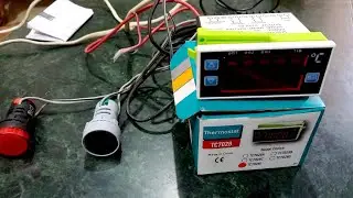 ثرموستات حراره وتبريد من نوع tc7028e | شرح طريقة توصيل والتشغيل