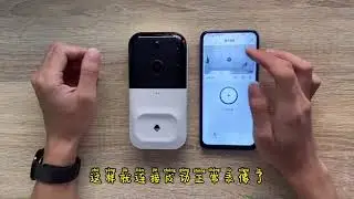 Your Front Door in Your Pocket--Sinovision Doorbell Camera,comes with  Two way Talk,Wirelessly