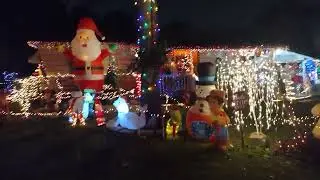 my 2024 Christmas lights display by Christopher Thomas Merrill AKA Big Daddy Cowboy 🤠