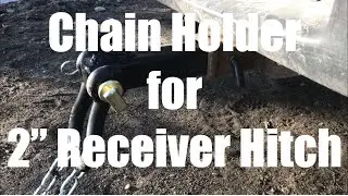 Chain Holder with Clevis and Grab Hook for a 2