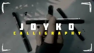Review JOYKO calligraphy pen~