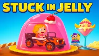  Stuck in Jelly 🍒 | Fun & Crazy Car Adventure for Kids | Magic Play Kids