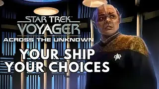 YOU'RE THE CAPTAIN (Star Trek Voyager: Across The Unknown Gameplay & First Impressions)