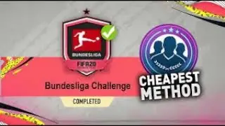 Fifa 20 ( Bundesliga TOTS Challenge SBC ) Cheapest Method No Loyalty!!!