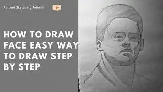 How To Draw Face/Head Looking Up | Portrait Drawing Tutorial