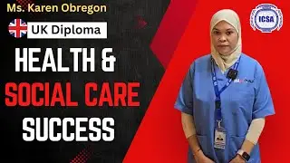 Kwento ng ICSA: Ms. Karen Obregon | Her Journey in Health & Social Care Success