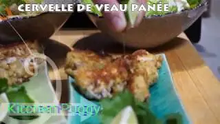 cervelle de veau pan&eacute;e