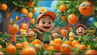 weet Orange Garden | Fun Learning Cartoon for Kids | Rhyme Land