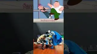 Where the inspiration comes from #familyguy #batman #stopmotion #dc #bane #shorts #actionfigures