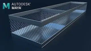 3D Modeling Desk Organizer using Duplicate Special in Autodesk Maya