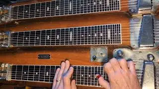 Basin Street Blues on steel guitar by Brother Ethan Shaw 