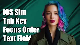 iOS Simulator Tab Key Behavior: How to Control Text Field Focus Order