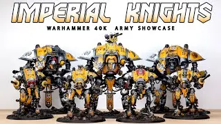Витрина армии: ДОМ ХОКШРАУД (Warhammer 40k Imperial Knights)