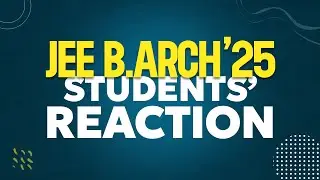 JEE B.ARCH 2025 | STUDENT REACTIONS | EXAM ANALYSIS |  SESSION 1 #jee2025 #jeepaper2 #b.arch