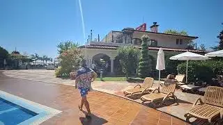 Дорога от отеля HELENA PARK/ HELENA SANDS до моря (Солнечный берег, июль 2024)