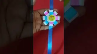 DIY Rakhi at Home Using Notebook Paper | Simple Rakhi Craf #rakhi #rakhikaisebanaye #rakhidesigns