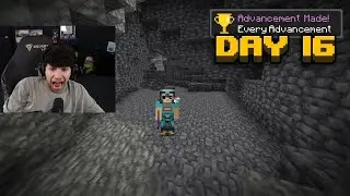 George Completes All Minecraft Advancements Blind (Day 16)