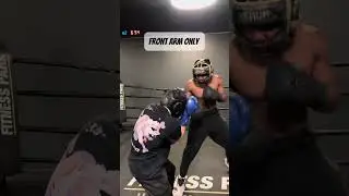 Front arm only #boxing #boxe #boxingtraining #sparring #sparringsession #sports