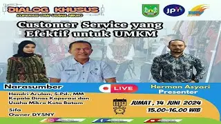 DIALOG KHUSUS   CUSTOMER SERVICE YANG EFEKTIF UNTUK UMKM