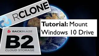 Cheap cloud storage (Backblaze B2) mounted as Windows Drive! Use it with every software!