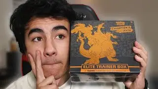 I GOT THE CARD!! Pokemon Champions Path ETB Opening