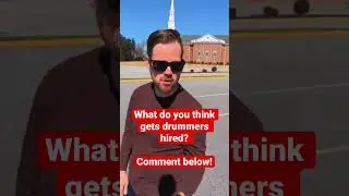 How do you get gigs as a drummer? #drummer #drumming #professional