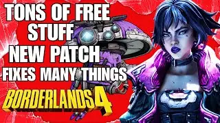 Borderlands 4 получает тонну бесплатных материалов и новый патч, исправляющий множество ошибок