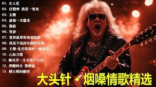 大頭針【大头针 · 烟嗓情歌精选】听完就沉默的伤感老歌 😢 高赞翻唱合集#女人花#任賢齊我是一隻魚#太傻#最後一次溫柔#傷痕#哭砂