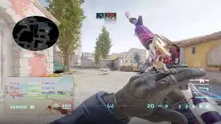 Inferno instant mid smokes (CT-side). ALL SPAWNS.