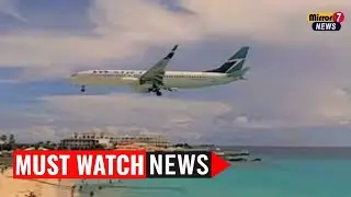 WestJet Flight Skids After Hard Landing in St. Maarten