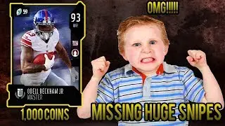 MISSING HUGE SNIPES! 20 MINUTES OF SNIPING - MADDEN 18 ULTIMATE TEAM COIN MAKING METHOD
