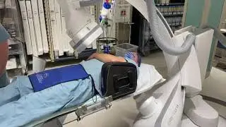Armery Left Radial Armboard with C arm unimpeded