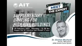 MEET THE EXPERT &ndash;  Dr. Christian Meinhardt, Director, TMD Systems, GERB Vibration Control Systems