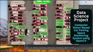Computer Vision Project :  Computer Vision-Based Car Parking Space Monitoring System using OpenCV