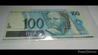 100 Reais da primeira fam&iacute;lia do Real c&eacute;dula rara #100Reais #primeirafamiliadoreal