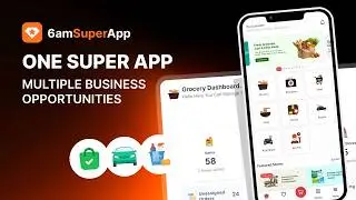 6amSuperApp – All-in-One Super App for eCommerce, Rides & On-Demand Services | Official Promo Video