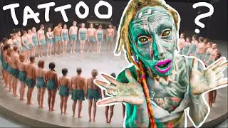 Tattoo ART or just a Media-PR show ?    *world record or FAIL - Reaction
