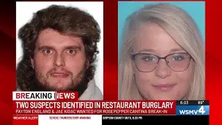 Arrest warrants issued for 2 suspects in Rosepepper Cantina alcohol burglary